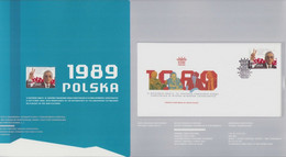 Poland 2009 Booklet / Forming The Government After The June Elections Tadeusz Mazowiecki / Solidarity FDC + Stamp MNH** - Booklets