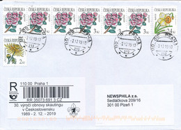 Czech Rep. / Comm. R-label (2019/87) Praha 1: 30th Anniversary Of The Renewal Of Scouting In Czechoslovakia (X0905) - Lettres & Documents