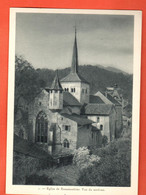 ZMD-38 Eglise De Romainmotier, Vue Du Nord-est.  Photo De Jongh. Non Circulé Grand Format - Romainmôtier-Envy