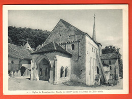 ZMD-39 Eglise De Romainmotier, Porche Du XIIIème Et Narthex Du XIIème.  Photo De Jongh. Non Circulé Grand Format - Romainmôtier-Envy