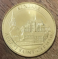 89 AUXERRE ABBAYE SAINT-GERMAIN MDP 2017 MÉDAILLE MONNAIE DE PARIS JETON TOURISTIQUE MEDALS COINS TOKENS - 2017