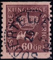 SUÈDE / SWEDEN / SVERIGE - 192? - " SODERTELJE " Ds On Facit 162 60ö Red-lilac - Used Stamps