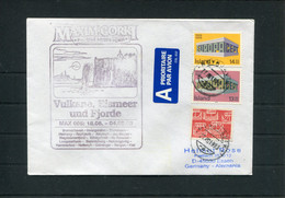 1993 Iceland Europa MAXIM GORKI Ship Cover. - Storia Postale