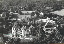 / CPSM FRANCE 86 "Vounard Sous Biard, Vue Aérienne Du Château De Boivre" - Vouneuil Sous Biard