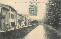 / CPA FRANCE 01 "Montluel, Les Remparts Et La Sereine" - Montluel