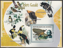 Guinea 2007, Bird, Birds, Peacock, S/S, MNH** - Paons