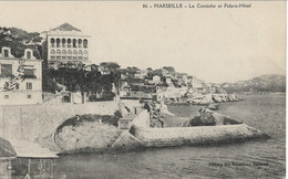 MARSEILLE - La Corniche  Et Palace-Hôtel - Endoume, Roucas, Corniche, Spiaggia