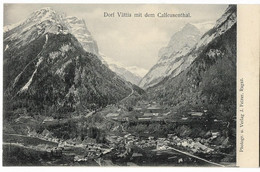 Dorf VAETTIS Mit Dem Calfeusenthal ~1900 - Thal