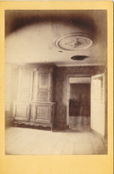 Photo Ancienne Au Bromure 1876 N° 97 - Bazeille, Intérieur (Maison Des Dernières Cartouches?) - Orte