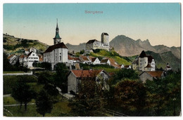 SARGANS: Aussenquartier ~1910 - Sargans