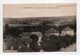 - CPA DANNEMARIE (68) - Vue Prise Du Clocher - Direction De La Gare - Edition Hartmann - - Dannemarie