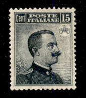 REGNO - Vittorio Emanuele III - 1909 - 15 Cent (86) - Gomma Integra - Cert AG - Sonstige & Ohne Zuordnung