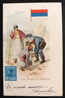 La Poste En Serbie VIAGGIATA 1901 COD. C.2629 - Postal Services