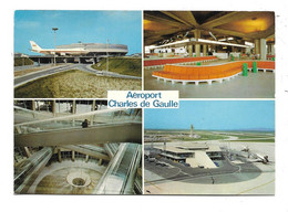ROISSY EN FRANCE AEROPORT CHARLES DE GAULLE L AEROGARE ET L UN DES 7 SATELLITES - Roissy En France