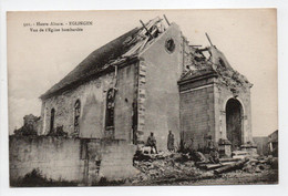 - CPA EGLINGEN (68) - Vue De L'Eglise Bombardée - Edition Chadourne 501 - - Sonstige & Ohne Zuordnung