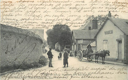 JOUY - Perspective De La Rue Des Larris. Commerce De Vins En Gros M. Gouzy. - Jouy