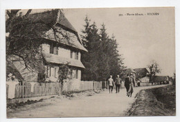 - CPA HECKEN (68) - Entrée Du Village 1917 - Edition Chadourne 393 - - Sonstige & Ohne Zuordnung