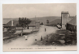 - CPA ROUTE DU BALLON D'ALSACE (68) - Le Chemin De La Jumenterie (avec Personnages) - Editions Lévy N° 1 - - Other & Unclassified
