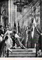 Art - Peinture - J E Leneveu - Histoire De Jeanne D'Arc - Sacre De Charles VII à Reims - Histoire - CPM - Voir Scans Rec - Schilderijen