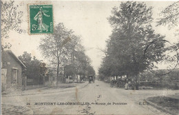 CPA Montigny-les-Cormeilles Route De Pontoise - Montigny Les Cormeilles