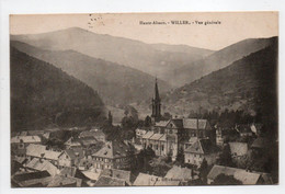 - CPA WILLER (68) - Vue Générale 1917 - Edition Alsatia - - Autres & Non Classés