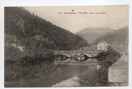 - CPA WILLER (68) - Pont Sur La Thürr - Edition Chadourne 970 - - Altri & Non Classificati