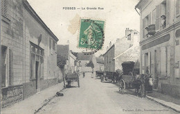 CPA Fosses La Grande Rue - Fosses