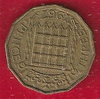 GRANDE-BRETAGNE 3 PENCE - 1953 - Altri & Non Classificati