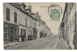 DG1560 - MÉRY Sur SEINE - RUE GRANDE - STREET SCENE WITH SHOPS - Other & Unclassified