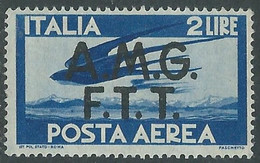 1947 TRIESTE A POSTA AEREA DEMOCRATICA 2 LIRE MNH ** - RE2-5 - Luchtpost