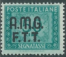 1947-49 TRIESTE A SEGNATASSE 50 LIRE MNH ** - RE10-9 - Portomarken