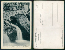 PORTUGAL - SÃO TOMÉ E PRÍNCIPE  [ 0235 ] - UMA CASCATA DA ROÇA INFANTE D HENRIQUE NAILHA DE PRINCIPE - Sao Tome Et Principe