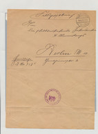 Bataillon Allemand - Feldpostbrief (1916) + Cachet "Feldpostastion N°247" > Berlin + Cachet "Kon.Pr.Res.-Inf.Regt.Nr 209 - Deutsche Armee