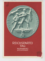 GUERRE 1939-45 - Carte De Propagande Allemande REICHPARTEI TAG - NÜRNBERG DER NSDAP 5-12 SEPTEMBER 1938 - War 1939-45