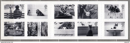 GREAT BRITAIN 2001 Fauna Dogs Cats Self Adhesive Booklet  Mi 1914-1923 MNH (**) #B172 - Libretti