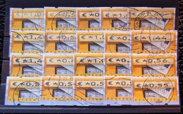 Germany BRD Bund - 20 ATM Footprints Used II - Frankeermachines (EMA)