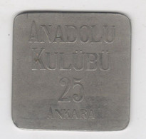 ANADOLU KULUBU ,ANKARA OLD CASINO TOKEN,CHIP - Casino