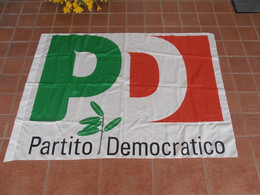 PD - ITALIAN DEMOCRATIC PARTY FLAG - Autres & Non Classés