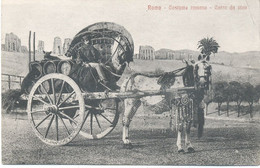 ITALIE - ROMA : Costume Romano - Garro Da Vino . - Transportmiddelen