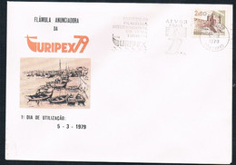 1979 FDC Portugal Turipex 79 - Exposição Filatélica Internacional Do Tema Turismo. 1º Dia De Utilização. - FDC