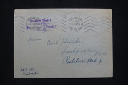 BOHÊME ET MORAVIE - Enveloppe De Prag En 1943 Pour Frankfurt - L 93773 - Briefe U. Dokumente