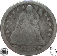 LaZooRo: United States 10 Cents Dime 1855 VG / F - Silver - 1837-1891: Seated Liberty