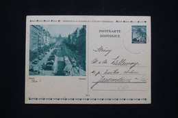 BOHÊME ET MORAVIE - Entier Postal Illustré ( Prague ) De Brno En 1942 Pour Jaroměřice - L 93788 - Briefe U. Dokumente