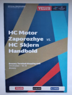 Handball Champions League Program 2015-16 HС Motor Ukraine -  HC Skjern Handbold  Denmark - Balonmano