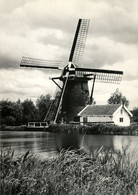 Sluispolder, Wippersmolen, Maassluis, Poldermolen, Real Photo - Maassluis