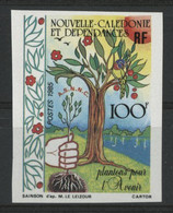 NOUVELLE CALEDONIE N° 509 NON DENTELES Neufs ** 100 Fr  Campagne Pour La Reboisement. TB - Unused Stamps