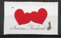 Finlande 2020 Timbre Neuf Coeurs - Unused Stamps