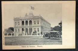 Brazil 1910s Postcard Government 's Palace In Maceio Alagoas Publisher Livraria Fonseca Unused - Maceió