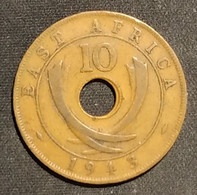 AFRIQUE DE L'EST - EAST AFRICA - 10 CENTS 1943 - George VI - KM 26 - Colonia Británica