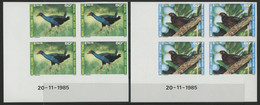 NOUVELLE CALEDONIE N° 510 + 511 2 Blocs De Quatre NON DENTELES Neufs ** + COINS DATES . TB (voir Description) - Neufs